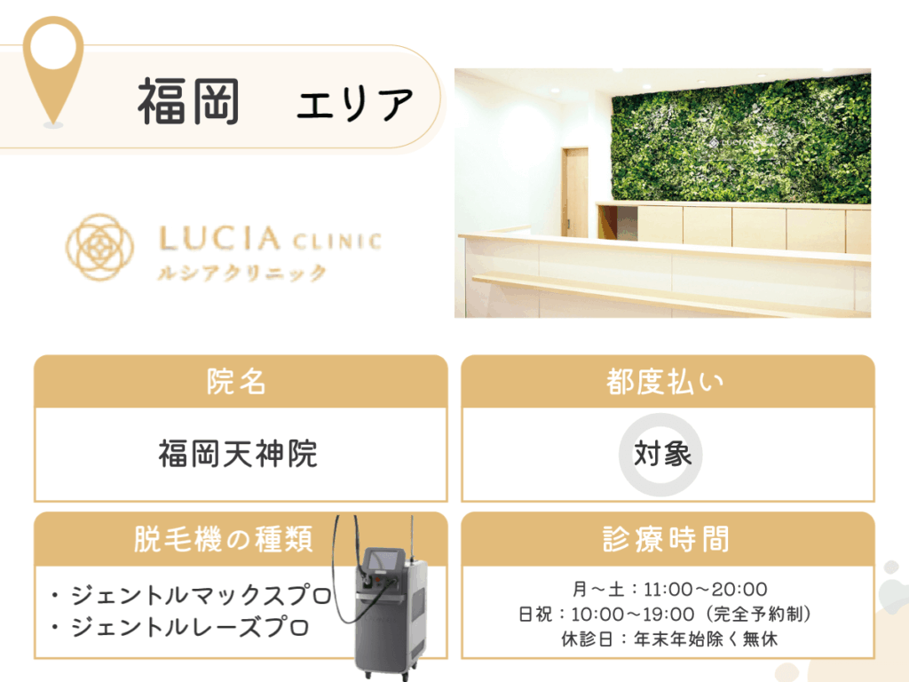 ルシアクリニック福岡天神院