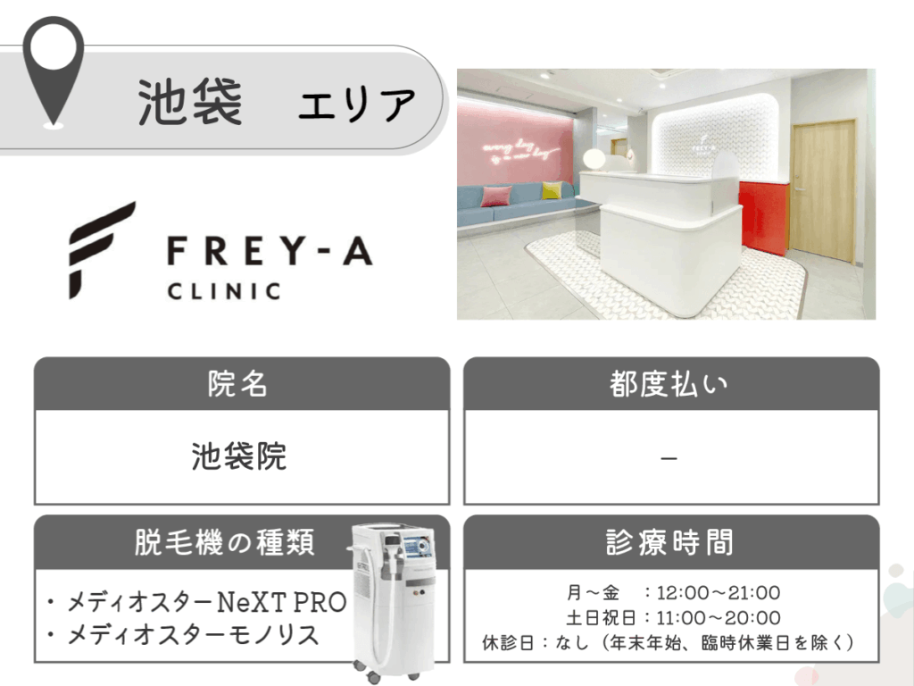 フレイアクリニック池袋院