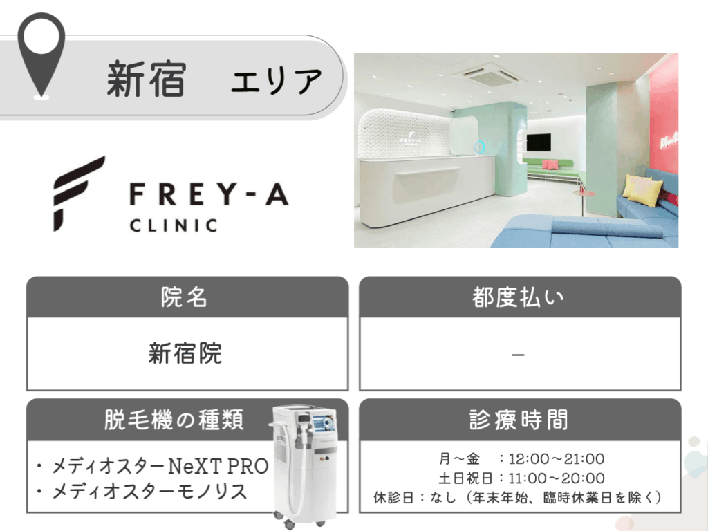 フレイアクリニック新宿院