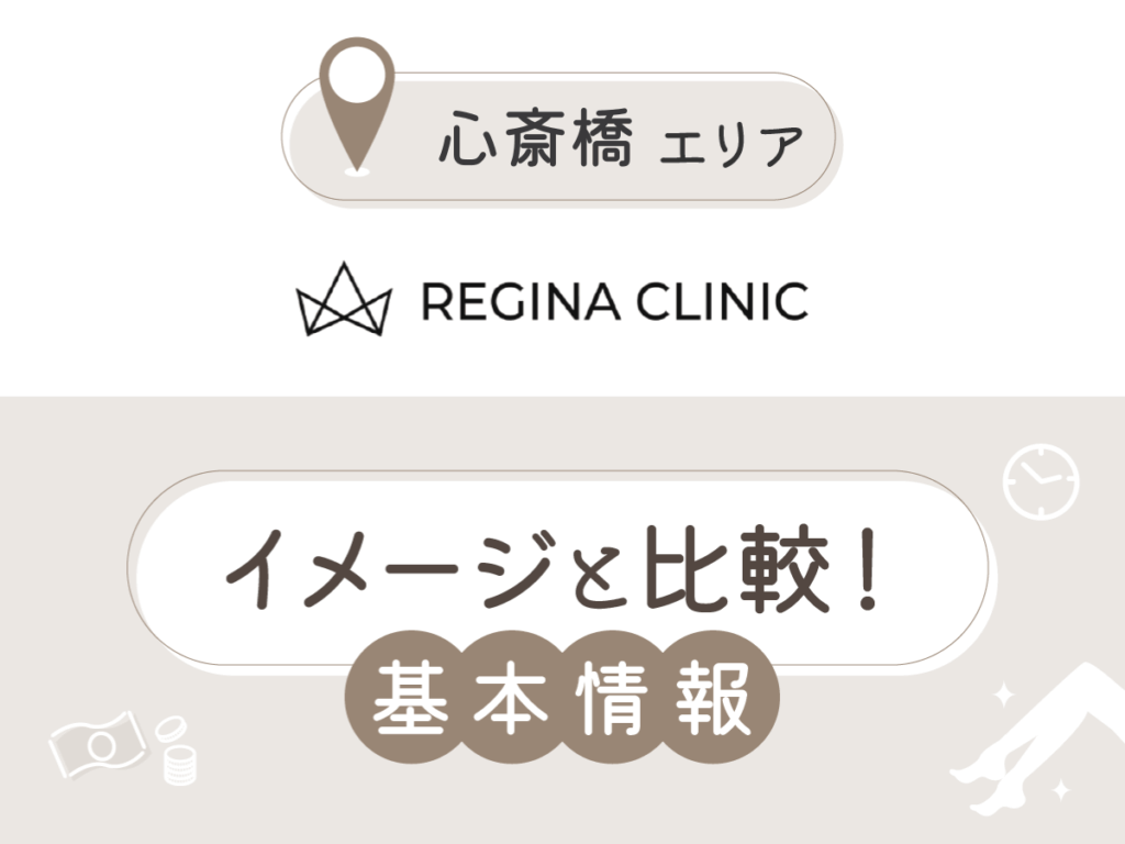 レジーナクリニック心斎橋院の基本情報