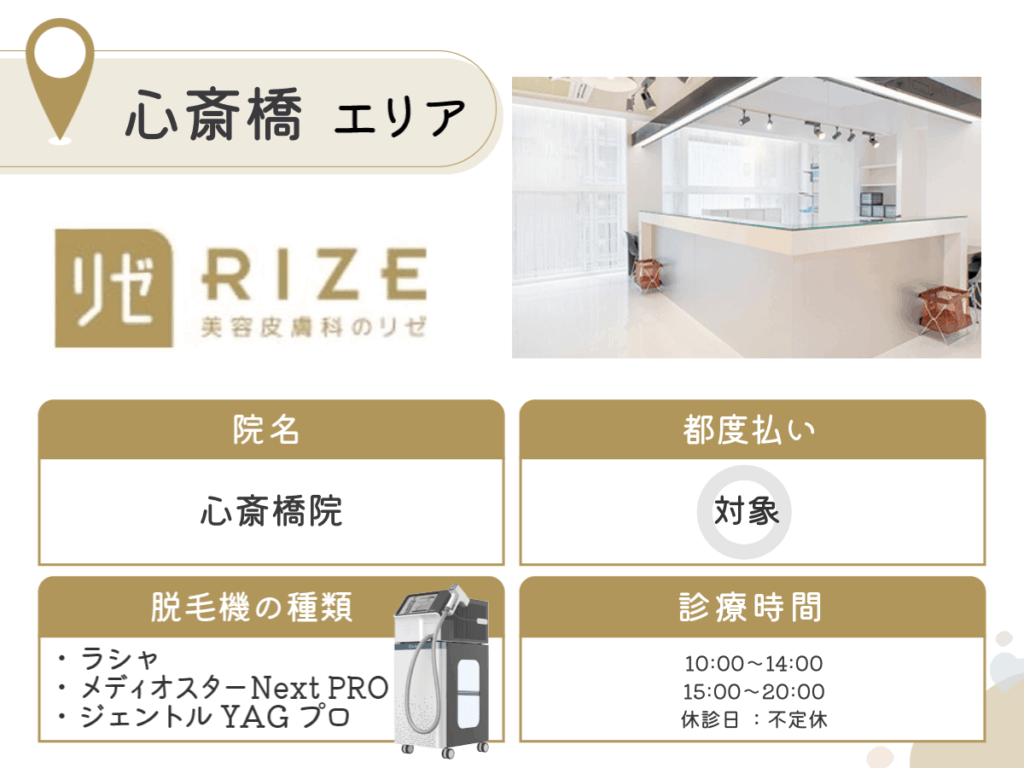 リゼクリニック心斎橋院