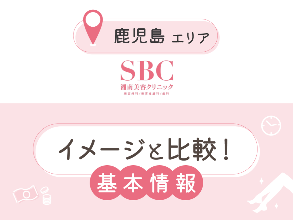 湘南美容クリニック鹿児島中央院・湘南美容皮フ科鹿児島院の基本情報