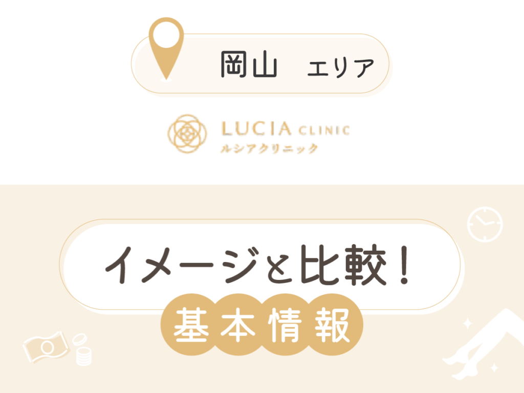 ルシアクリニック岡山院の基本情報