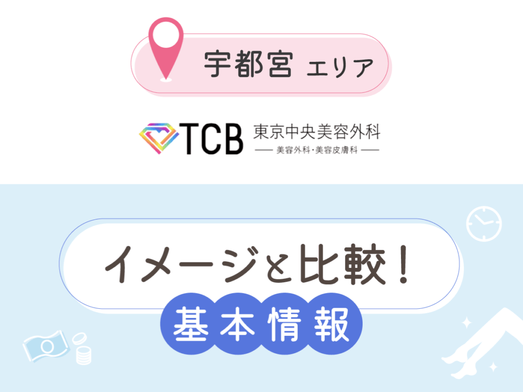 TCB東京中央美容外科宇都宮院の基本情報