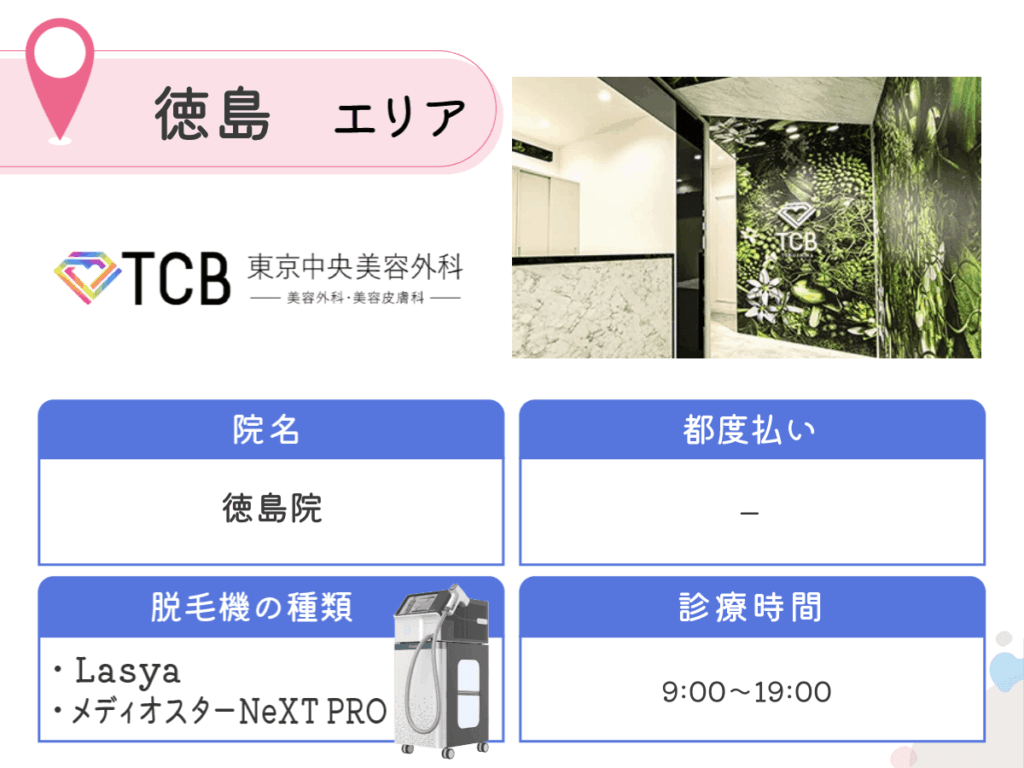 TCB東京中央美容外科徳島院