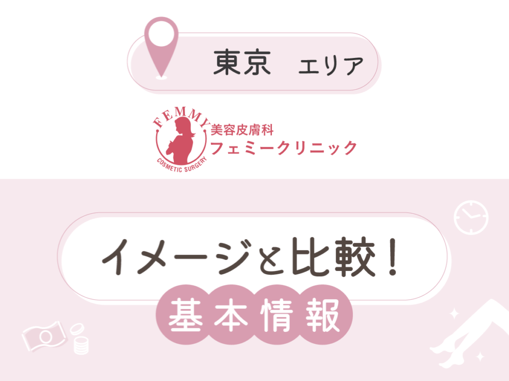 フェミークリニック:渋谷院・新宿院・銀座院・池袋院