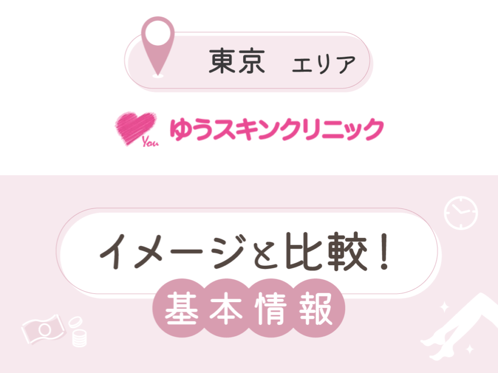 ゆうスキンクリニック:新宿院・池袋院・上野院