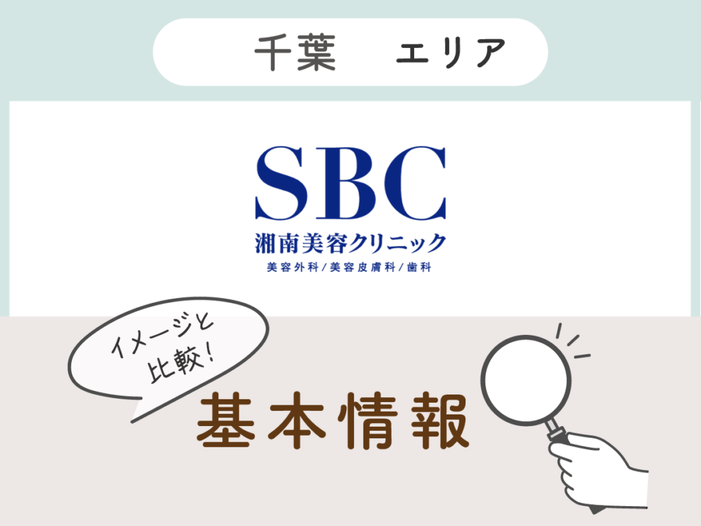 湘南美容クリニック千葉エリアの基本情報