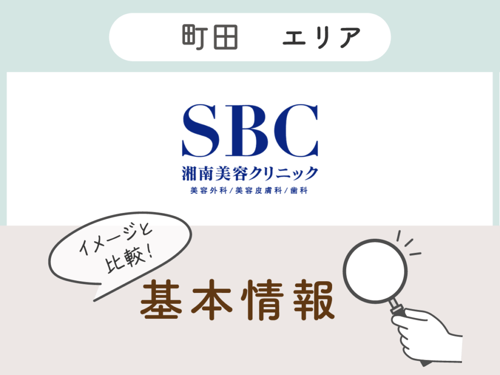 湘南美容クリニック町田エリアの基本情報