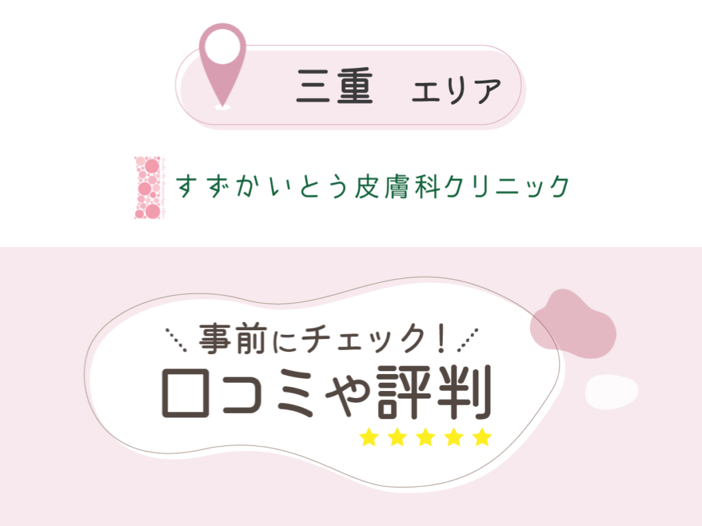 すずかいとう皮膚科クリニックの口コミ